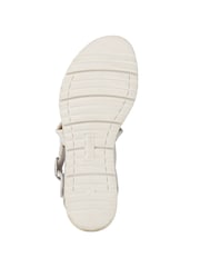 Pavers White Cushioned Buckle Up Sandals - Image 5 of 5