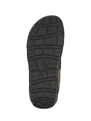 Pavers khaki Gents Casual Sandals - Image 5 of 5