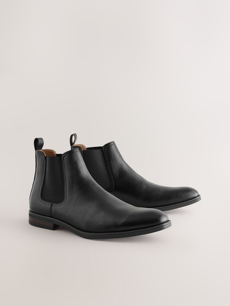 Black Chelsea Boots - Image 1 of 5
