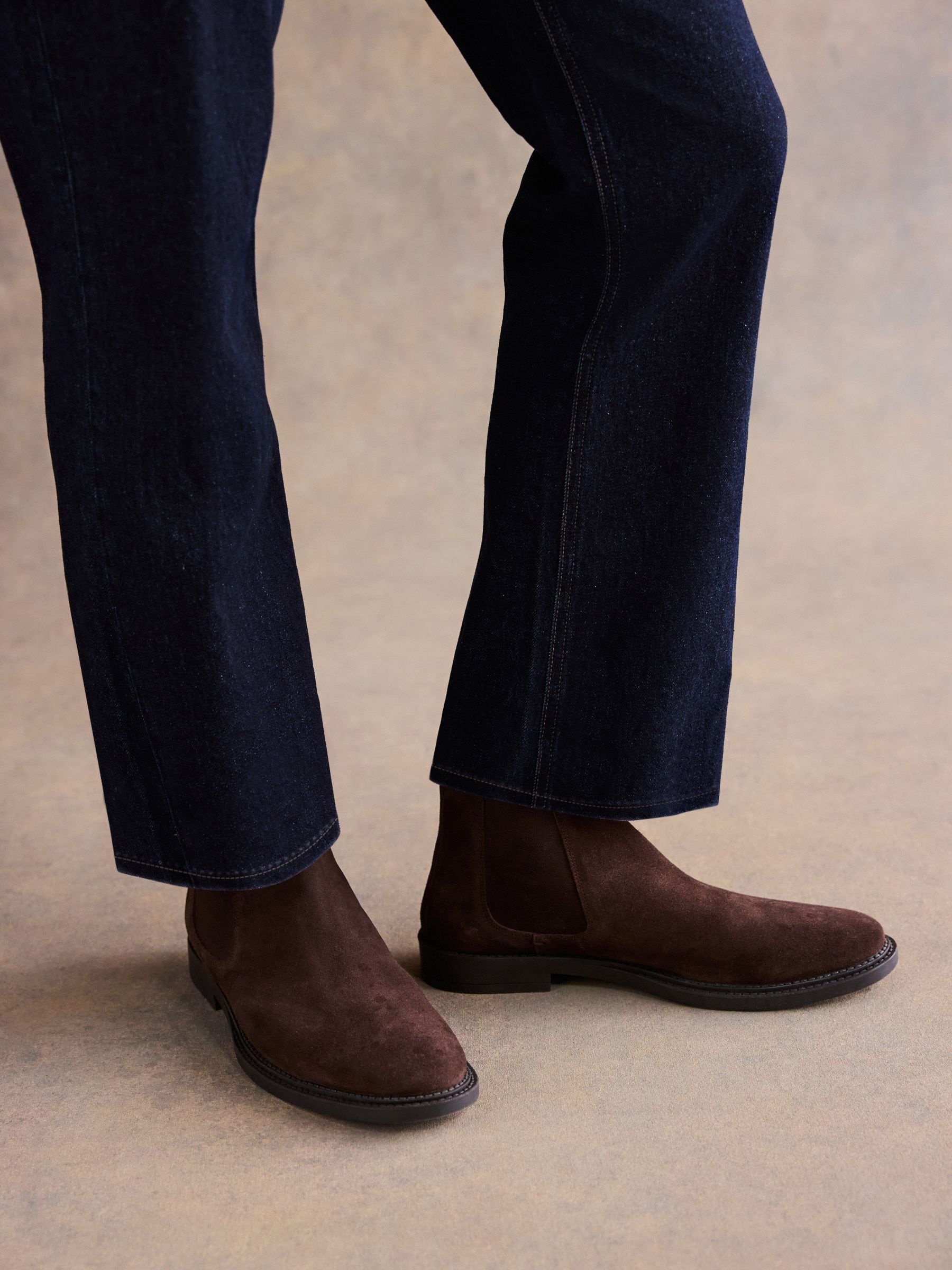Buy Brown Smart Suede Chelsea Boots from the Next UK online shop