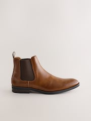 Tan Brown Chelsea Boots - Image 2 of 5