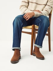 Tan Brown Chelsea Boots - Image 1 of 6