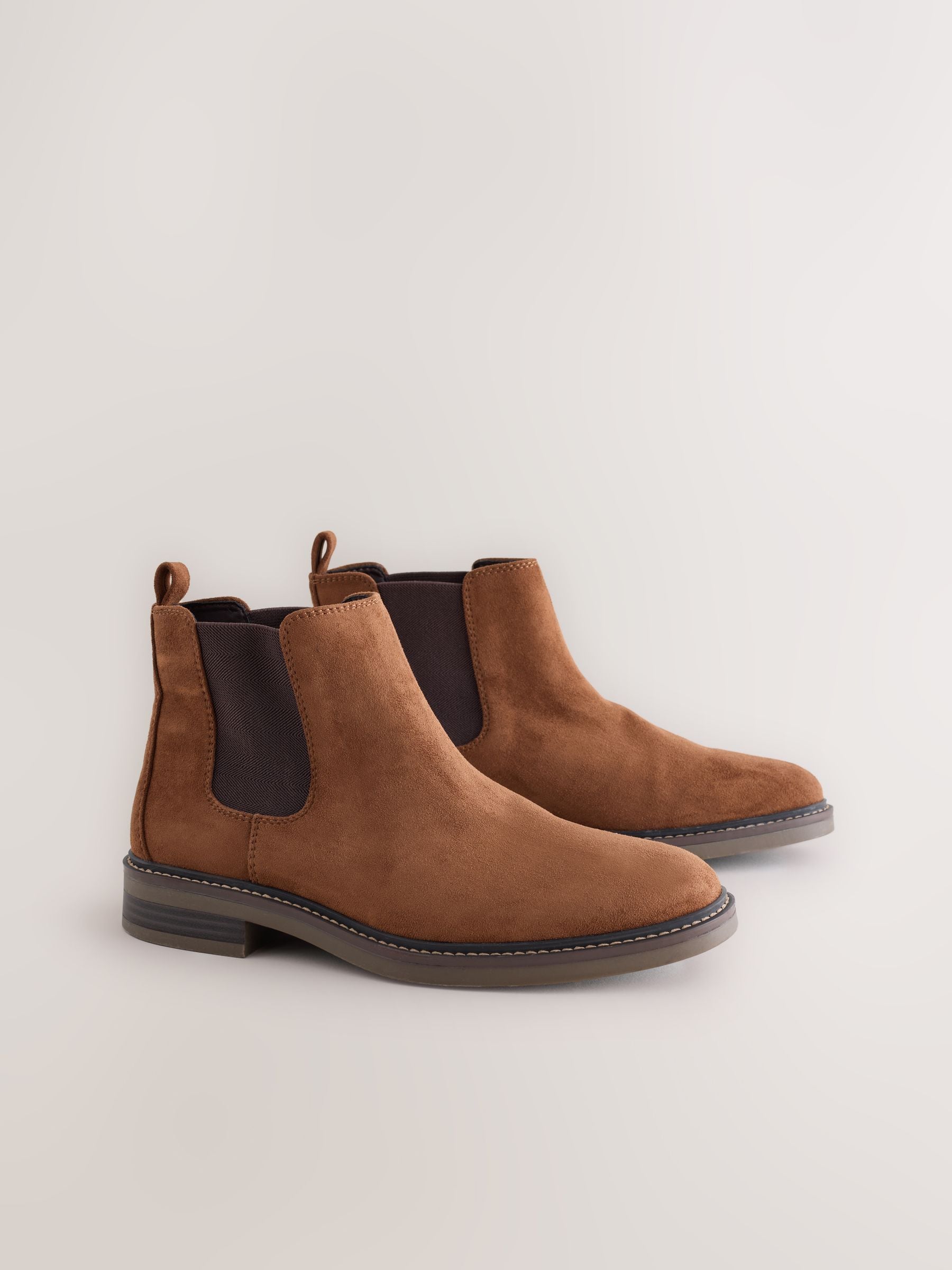 Buy Tan Brown Chelsea Boots from Next India