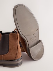 Tan Brown Chelsea Boots - Image 6 of 6