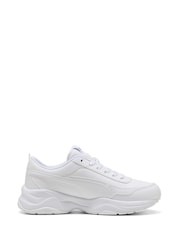Puma White Womens Cilia Mode Trainers - Image 1 of 6