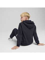 Puma Black Chrome Boys ESS No. 1 Logo Fleece Hoodie - Image 3 of 6