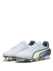 Puma Blue Mens King Match FG/AG Football Boots - Image 3 of 6