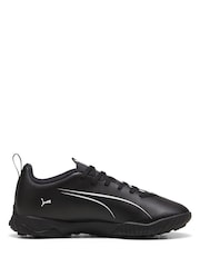 Negro - Puma Boys ULTRA 5 PLAY TT Football Boots - Imagen 1 de 4