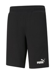 Puma Black Mens Essentials Shorts - Image 2 of 3