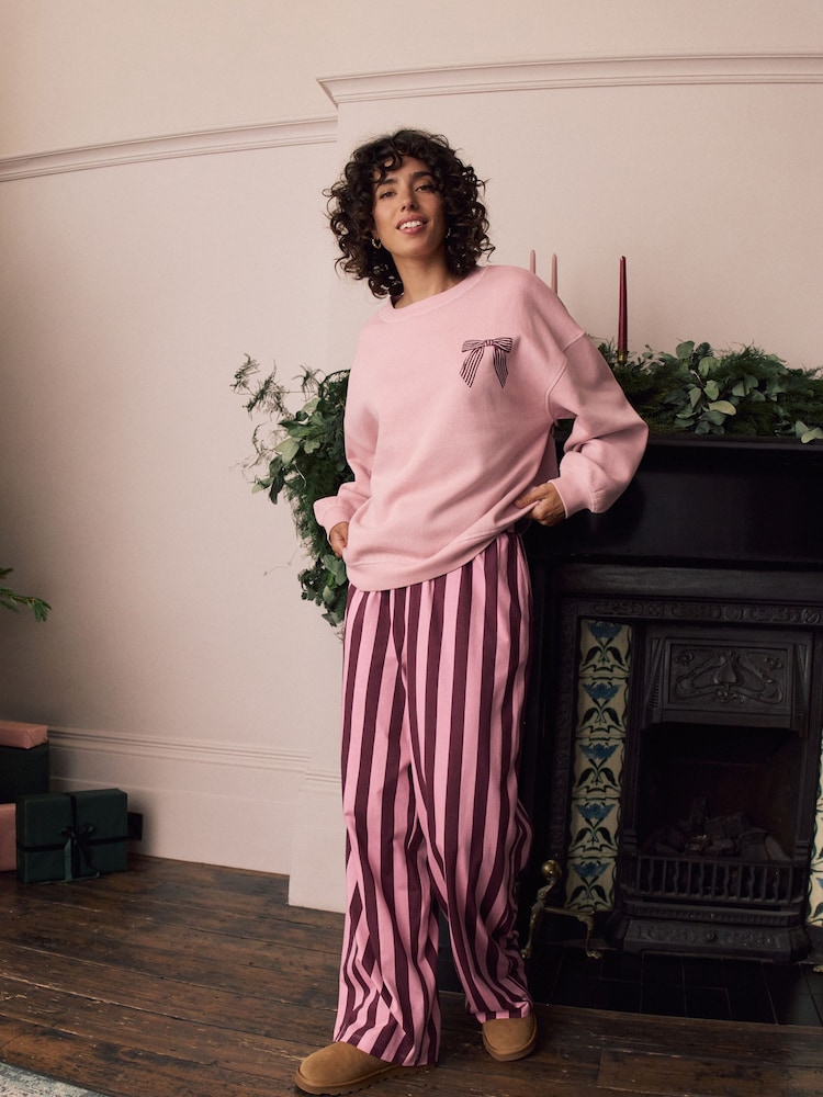 rožnata Cherry - Sweatshirt Pyjamas - Slika 2 iz 13
