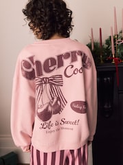 rožnata Cherry - Sweatshirt Pyjamas - Slika 3 iz 13