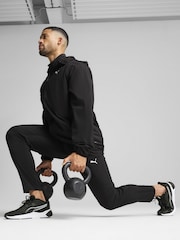 Puma Black Mens Tad Tech Woven Full Zip Training Jacket - Image 1 of 5