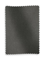 Charcoal Grey Soft Weave Linen Blend Blackout/Thermal Eyelet Curtains - Image 6 of 6