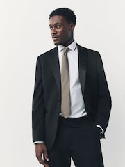 Navy Textured Tie - Image 2 of 6