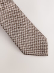 Navy Textured Tie - Image 5 of 6
