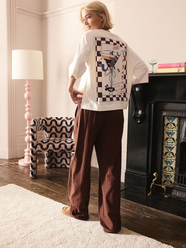 Chocolate Espresso Short Sleeve Pyjamas - Image 1 of 11