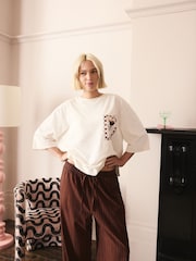 Chocolate Espresso Short Sleeve Pyjamas - Image 3 of 11