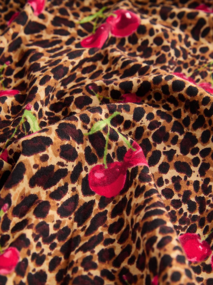 Animal Cherries Long Sleeve Pyjamas - Image 8 of 8 Animal Cherries Long Sleeve Pyjamas - Image 8 of 8