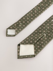 Green Pattern Tie - Image 3 of 3