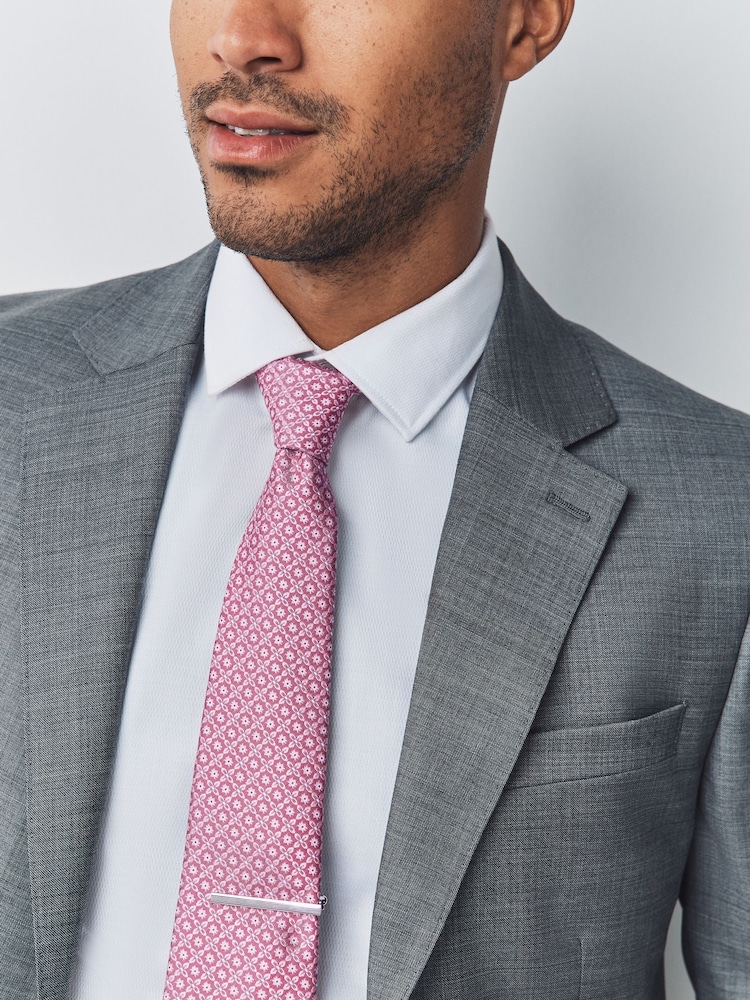 Pink Pattern Tie - Image 2 of 5