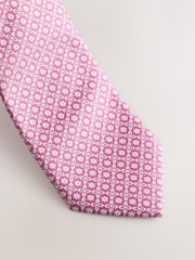 Pink Pattern Tie - Image 4 of 5