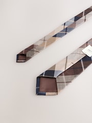 Neutral Textured Tie - Image 1 of 3