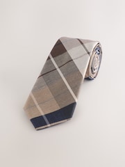 Neutral Textured Tie - Image 3 of 3