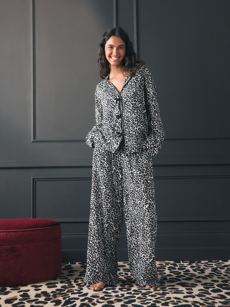 Rockett St George Animal Button Through Pyjamas with Bow detail - Image 2 of 7