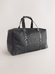 Rockett St George Black Animal Large Weekend Bag - Image 2 of 8