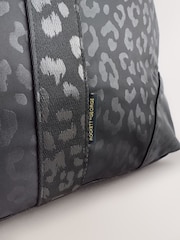 Rockett St George Black Animal Large Weekend Bag - Image 4 of 8