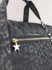 Rockett St George Black Animal Large Weekend Bag - Image 5 of 8
