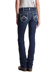 Ariat Blue Real Straight Icon Jeans - Image 2 of 2