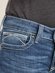 Ariat Blue Real Straight Icon Jeans - Image 2 of 6