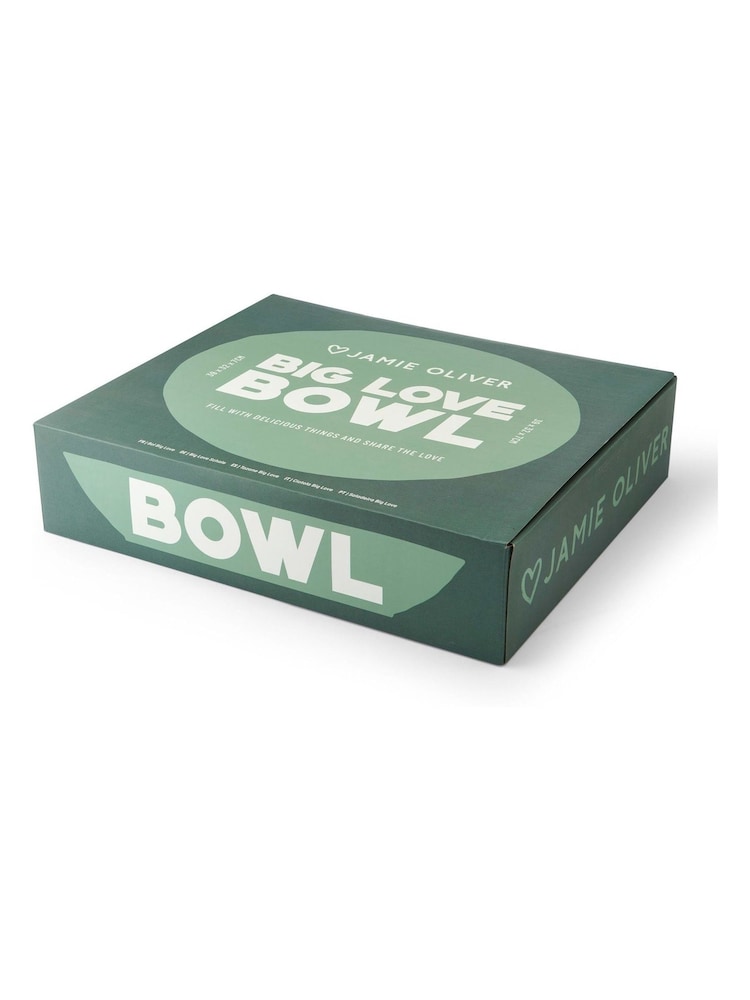 Jamie Oliver Green Big Love Serving Stoneware Bowl - Image 7 of 7