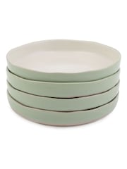 Jamie Oliver Set of 4 Green Big Love Stackable Dishy Bowls - Image 3 of 7