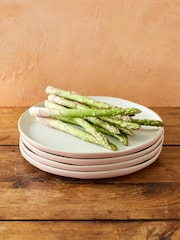 Jamie Oliver Set of 4 Pink Big Love Perfect Dinner Plates - Image 1 of 7