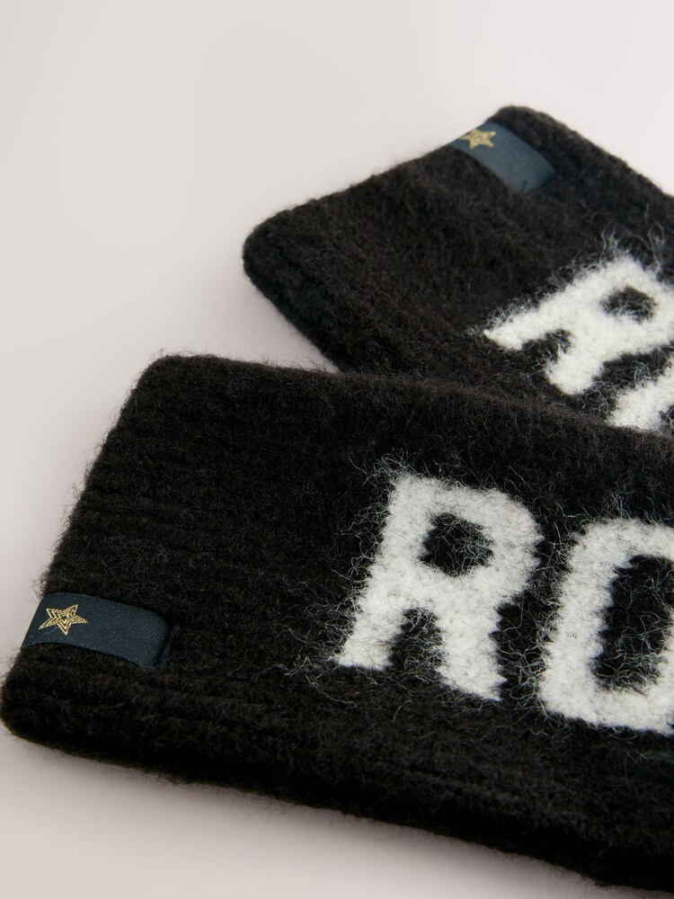 Rockett St George Black Rock n Roll Handwarmers - Image 9 of 9