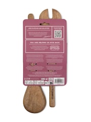 Jamie Oliver Set of 2 Brown Big Love Serving Wooden Spoons - Image 5 of 7