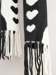 Rockett St George Monochrome Hands Midweight Scarf - Image 11 of 11