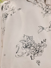 Rockett St George Ecru Tiger Tattoo Sweatshirt - Image 10 of 10