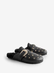 Rockett St George Black Icon Mule Slippers - Image 7 of 10