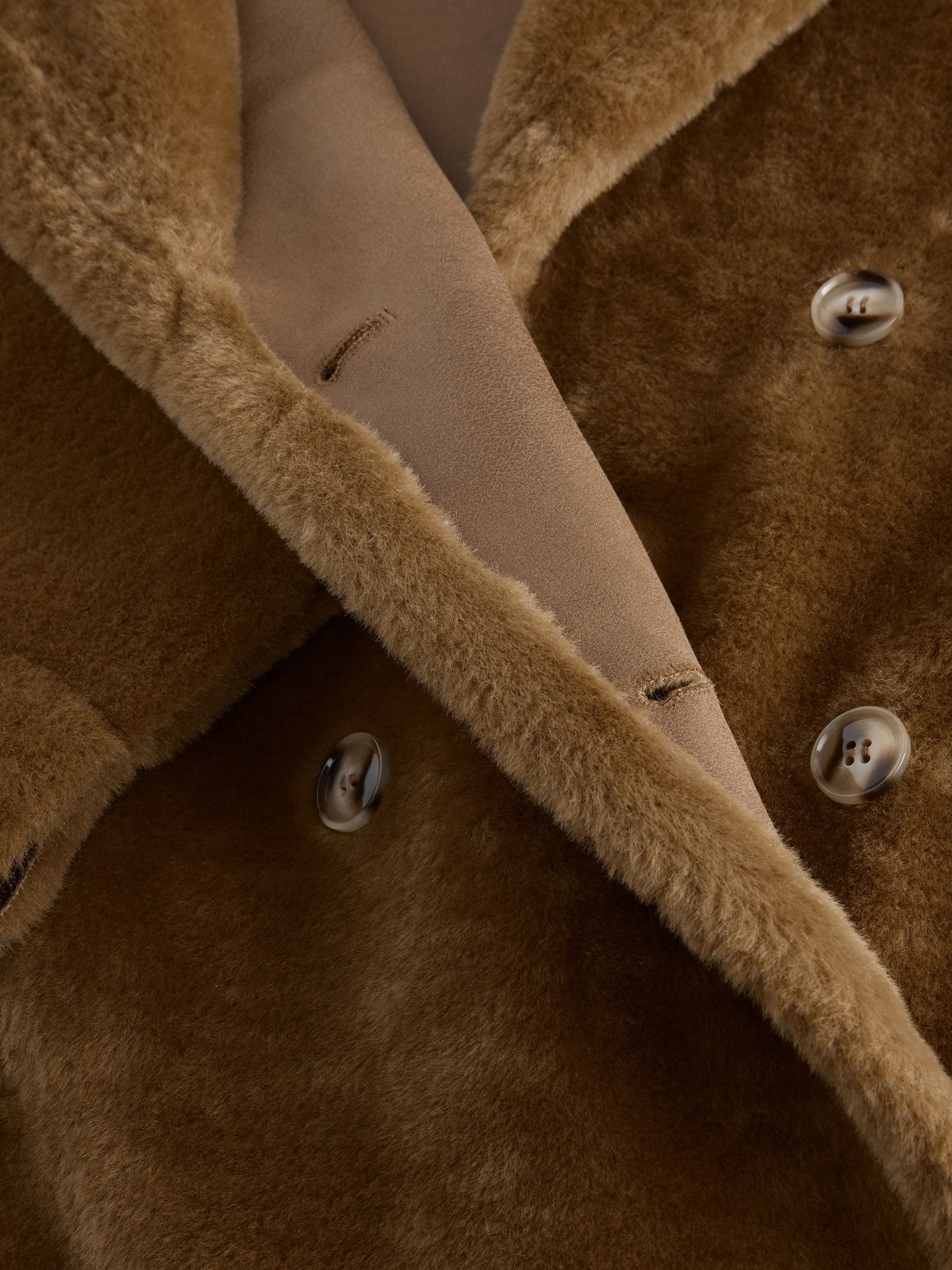 Buy Toffee Brown Faux Fur Maxi Coat from Next USA