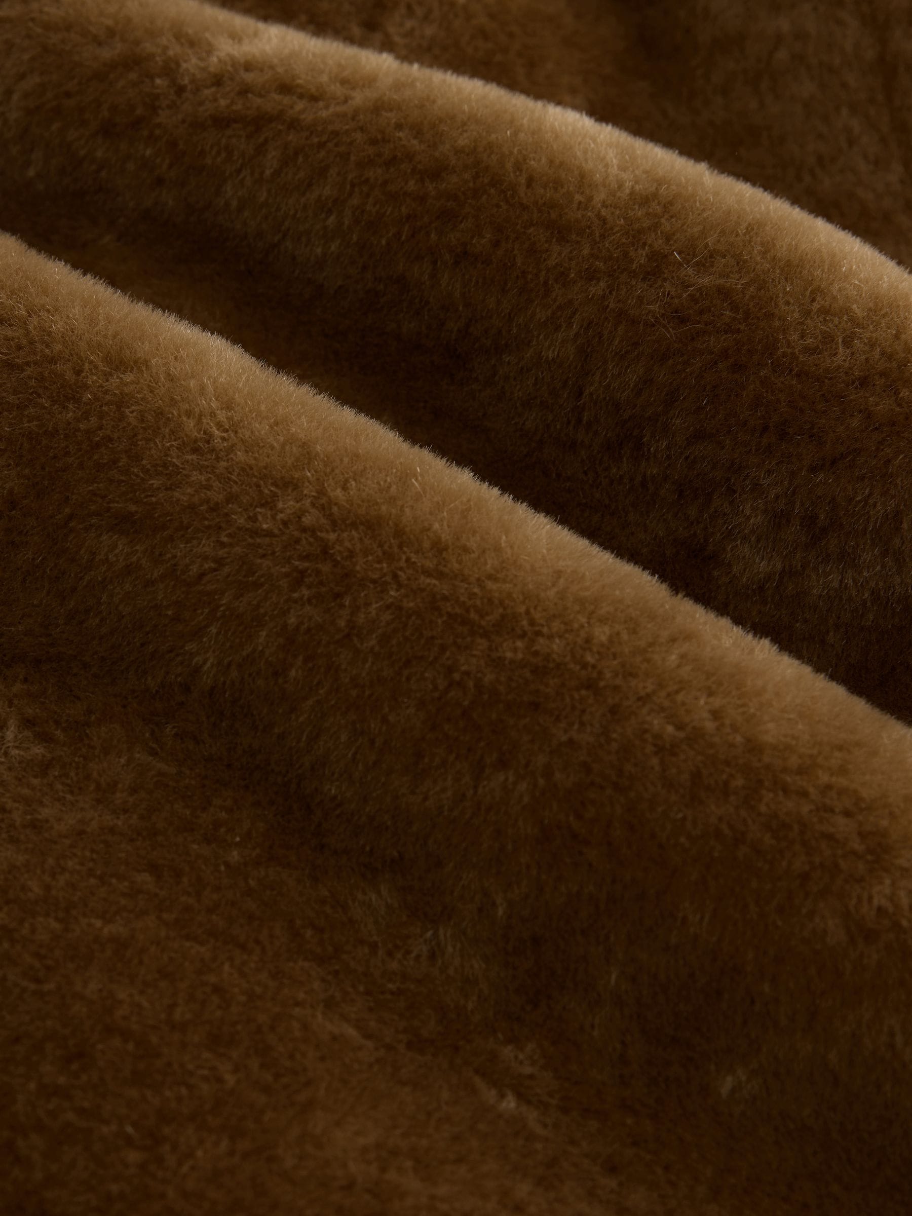 Buy Toffee Brown Faux Fur Maxi Coat from Next USA