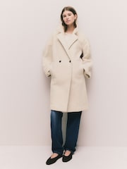 Cream Revere Button Up Coatigan - Image 3 of 8