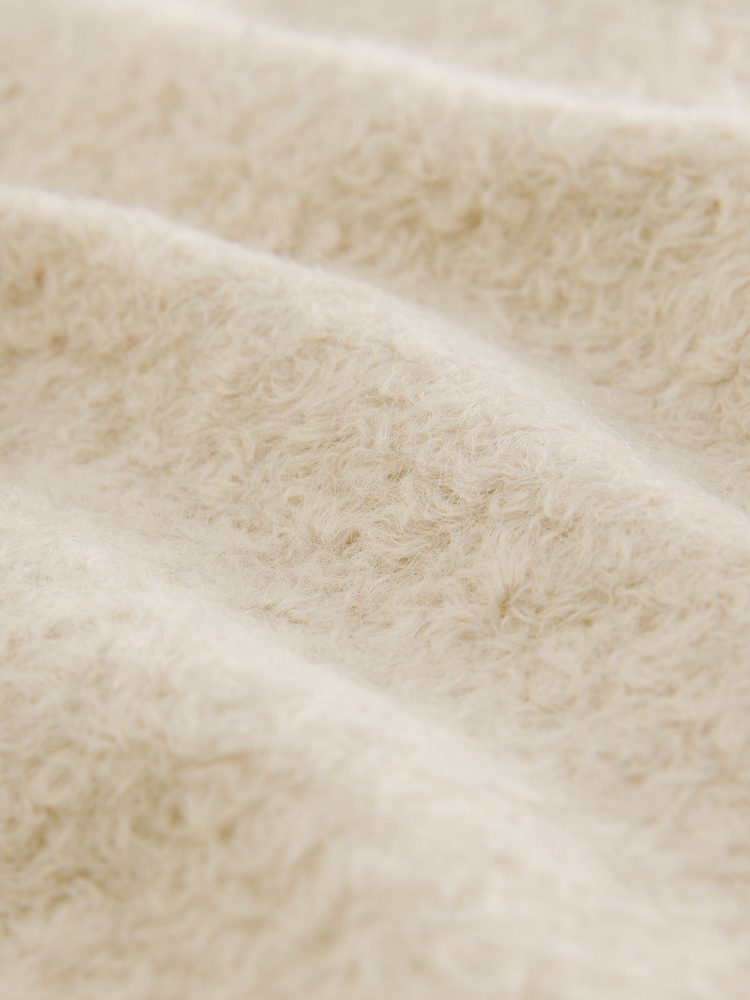 Cream Revere Button Up Coatigan - Image 8 of 8 Cream Revere Button Up Coatigan - Image 8 of 8