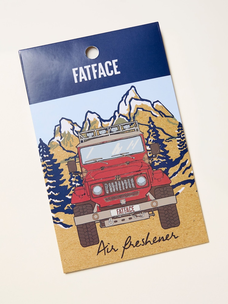 FatFace Red Off Roader Vanilla Car Air Freshener - Image 1 of 2 FatFace Red Off Roader Vanilla Car Air Freshener - Image 1 of 2