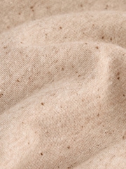 Neutral Neppy Textured Essential Wide Leg Jersey Joggers - Image 10 of 11