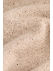 Neutral Neppy Textured Essential Wide Leg Jersey Joggers - Image 3 of 11
