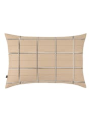 BOSS Home Beige Check Standard Pillowcase - Image 2 of 5
