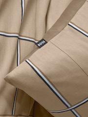 BOSS Home Beige Check Standard Pillowcase - Image 5 of 5